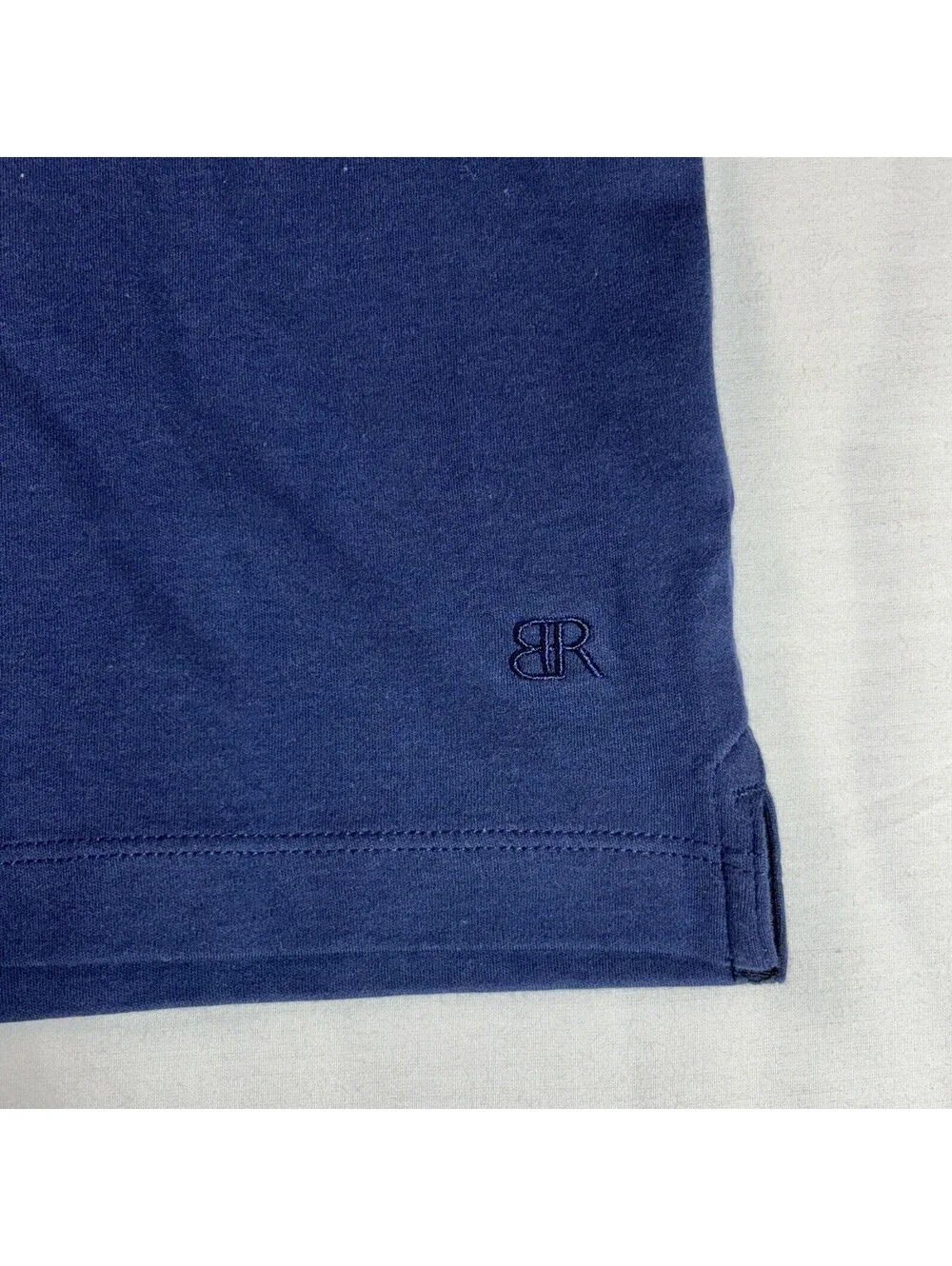 Banana Republic Long Sleeve Blue Luxe Touch Polo - Large- NWT
